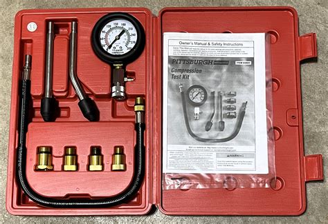 PITTSBURGH AUTOMOTIVE Compression Test Kit, 